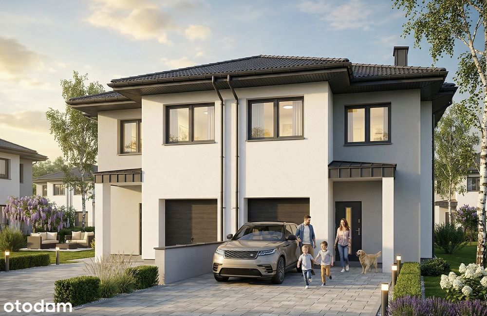 Chotomów | Dom bliźniaczy 116,8 m² | Osiedle Tulipanowa- PROMOCJA