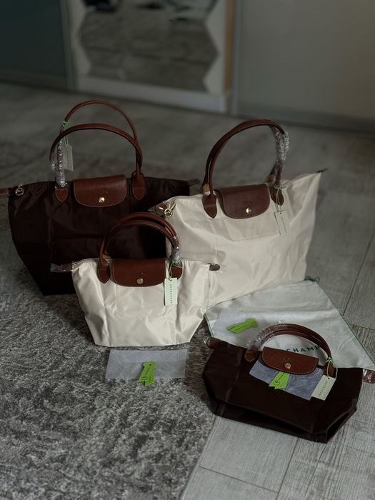 Longchamp le pliege L  size  в кольорах шопер +брелок тренд 2026 розмір М , розмір Л , розмір S