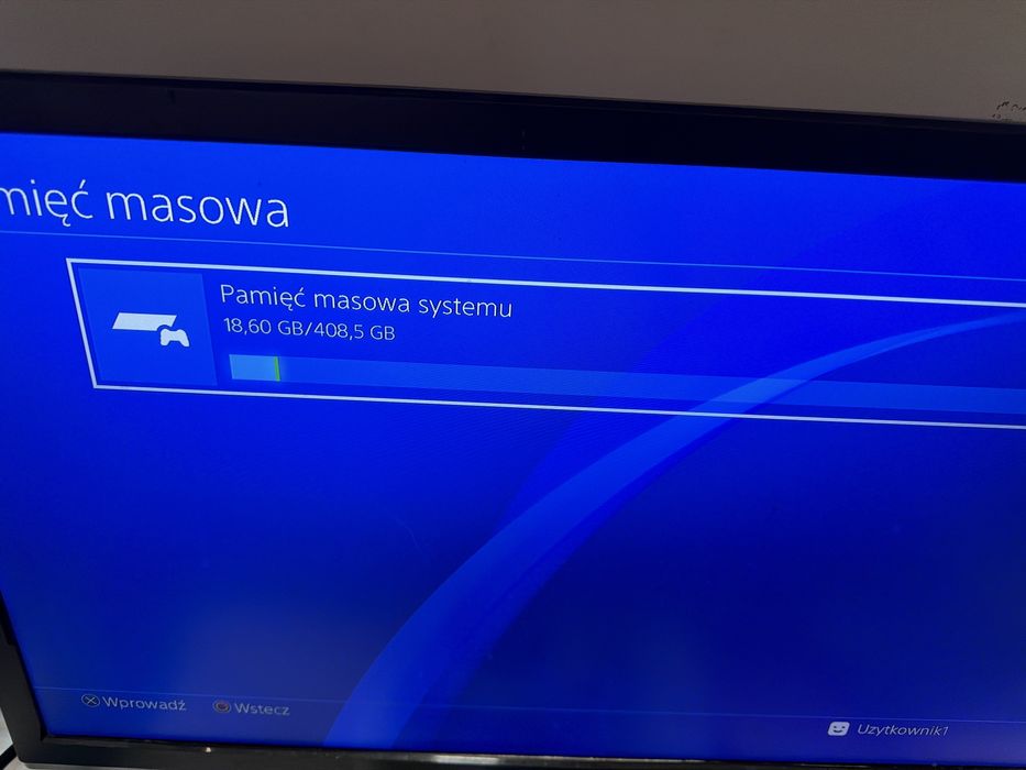 Ps4 500gb dwa pady +gra