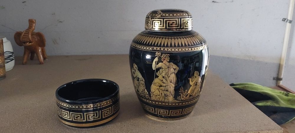 Jaro, copo,taça, elefante, almofariz