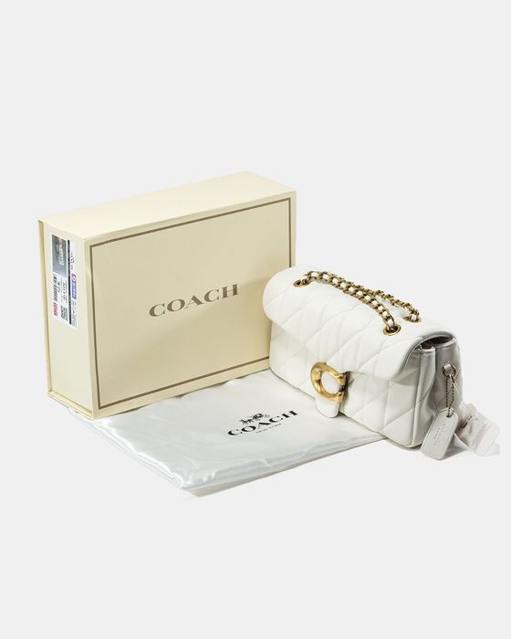 Сумка Coach / сумочка коач коуч біла молочна