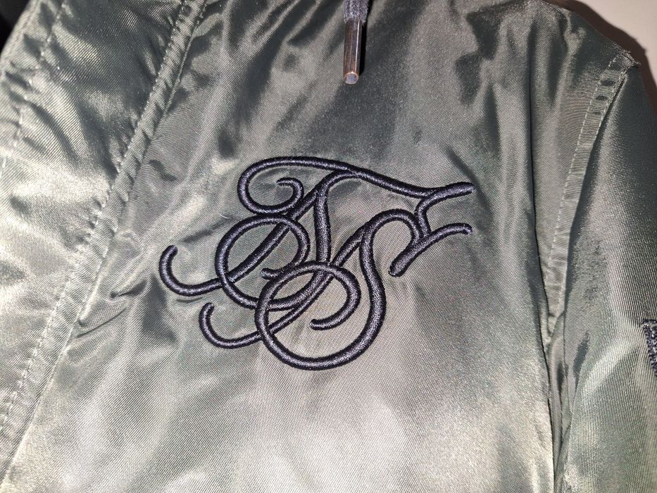 Oryginalna alaska siksilk S kurtka męska futerko