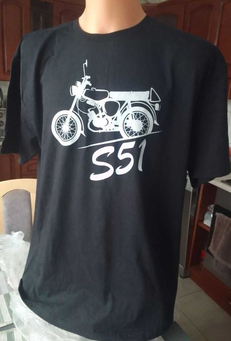 Koszulka Bluzka męska T-shirt SIMSON S51 rozm XL motorower z DDR NRD GDR