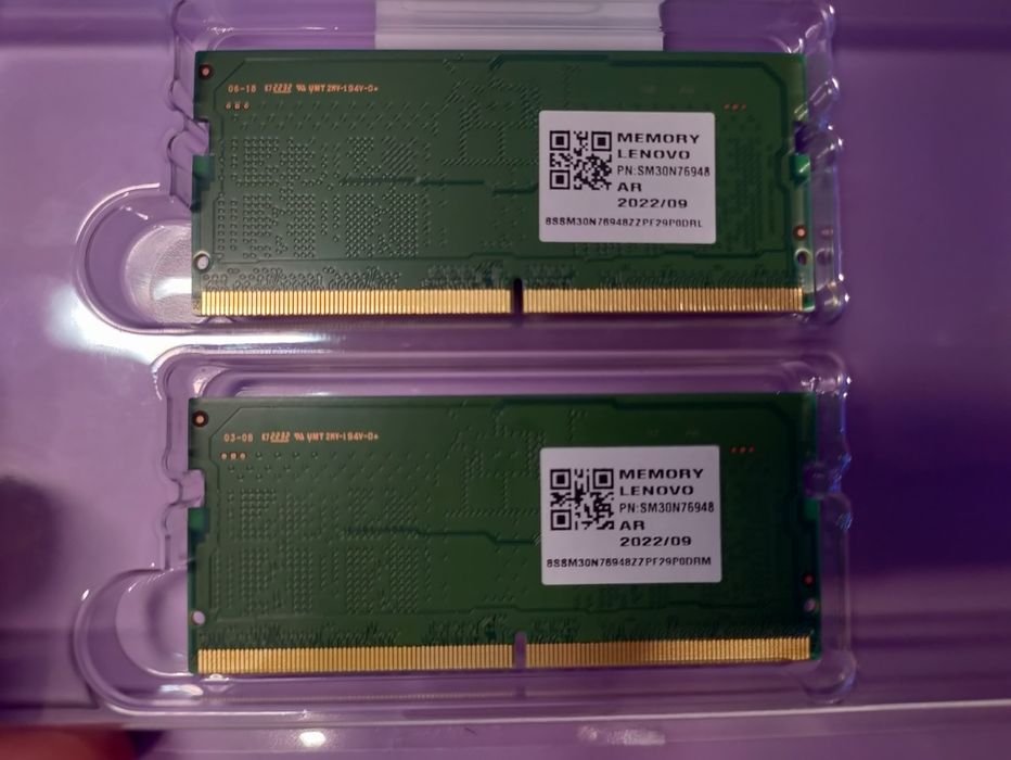 Оперативна пам'ять Samsung SO-DIMM DDR5 16GB (2 × 8 GB) 4800 МГц