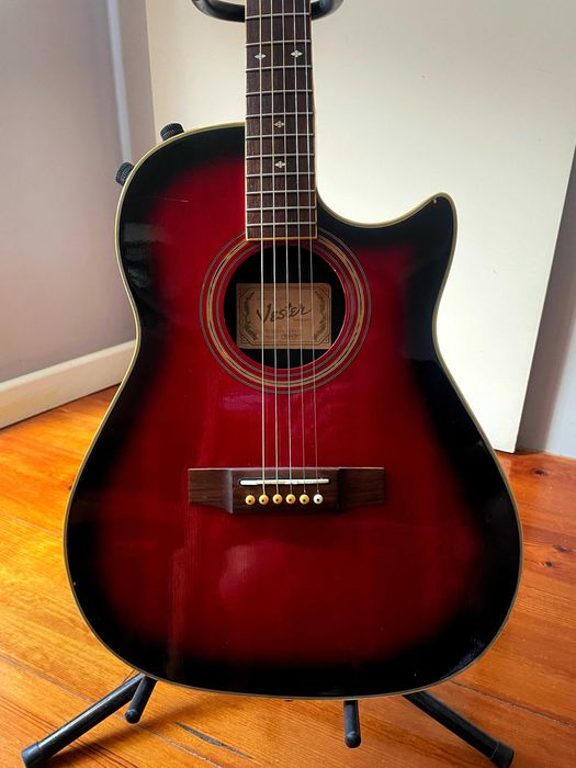 Guitarra Vester Stage Series SAF-30 Chet Atkins Style Electro Acústica
