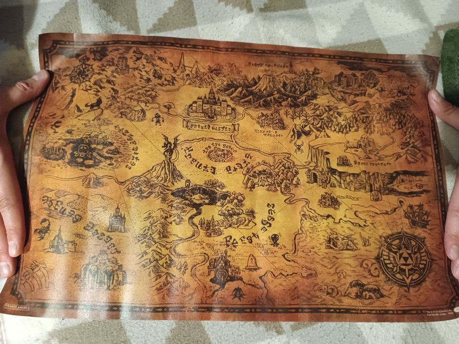 Zelda - Map of Hyrule