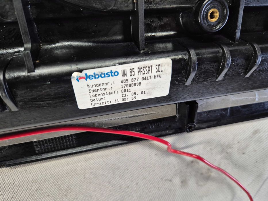 Szyberdach Solar VW Passat B5 FL LIFT Kombi Solarny