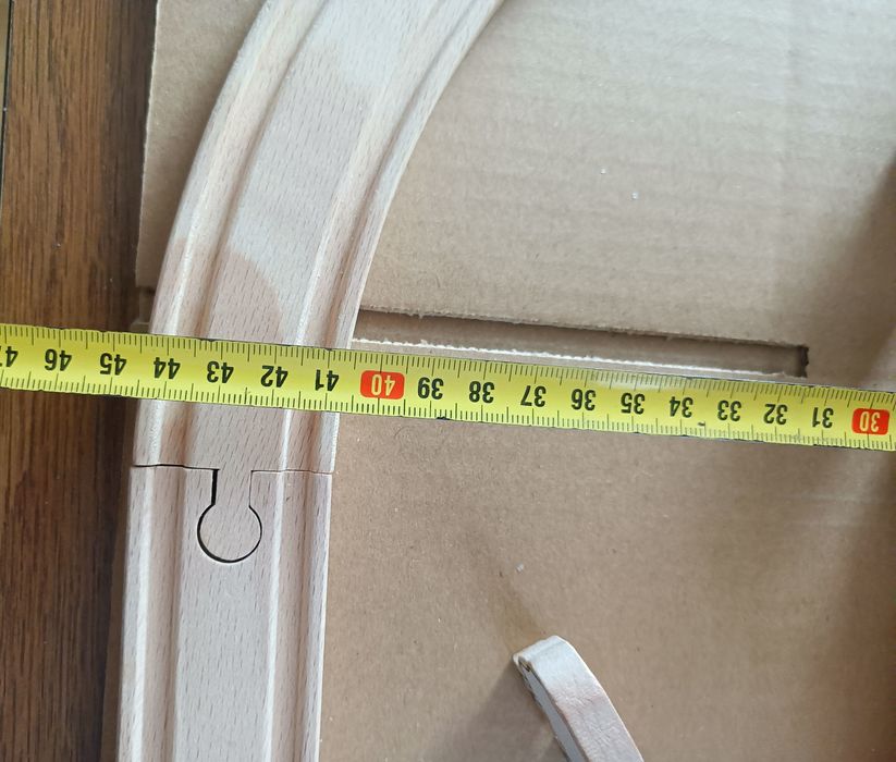 Kolejka drewniana gospodarstwo Small foot Montessori
