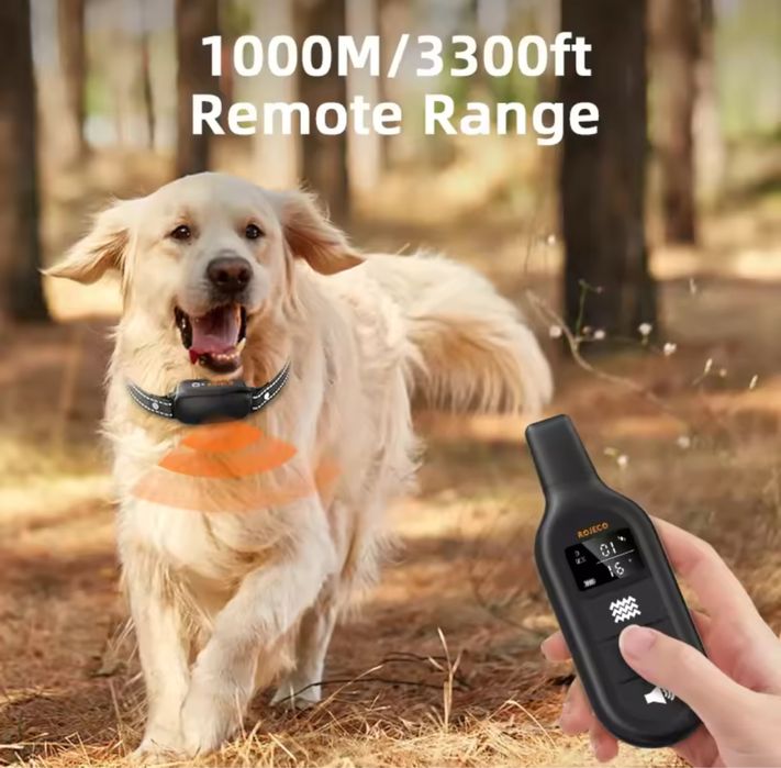 ROJECO Електричний нашийник для дресирування собак електронашийник