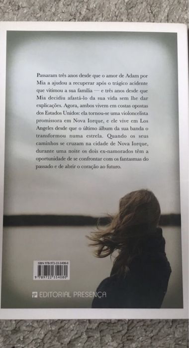 Livro “Apenas um dia” de Gayle Forman