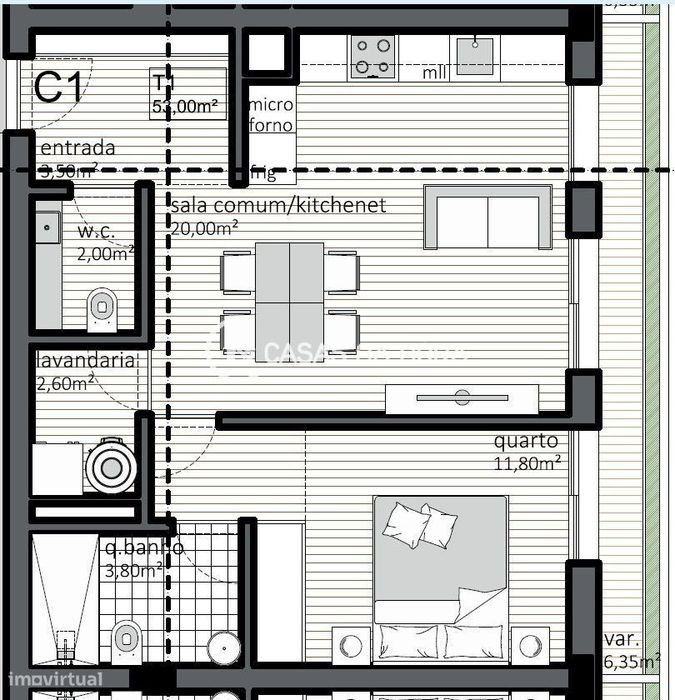 T1 Central Park Development - Matosinhos Sul - NEW