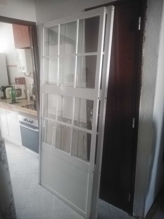 Portas de alumínio S/aro