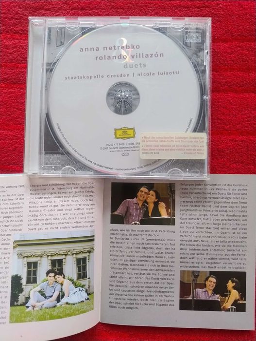 CD Netrebko & Villazon - Duets (Deutsche Grammophon)