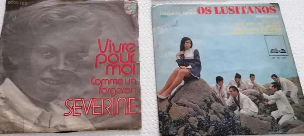 Vinis singles, lote nº 17 de 6 discos, por 7€