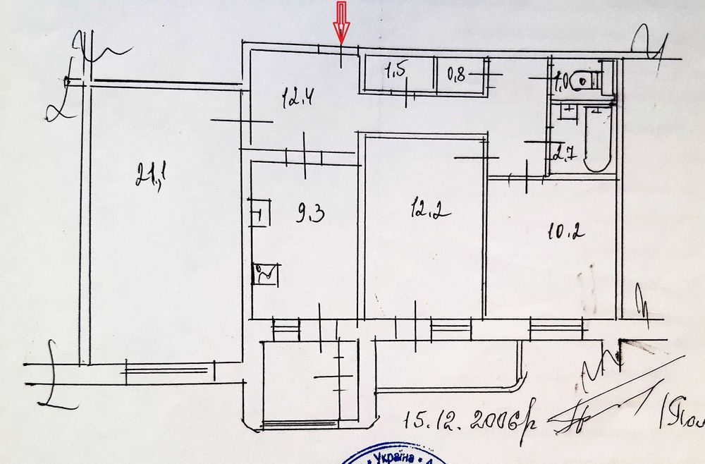 3-комнатная квартира по адресу Берестейский проспект(пр-т. Победы) (площадь 75 м²) - Atlanta.ua - фото 22