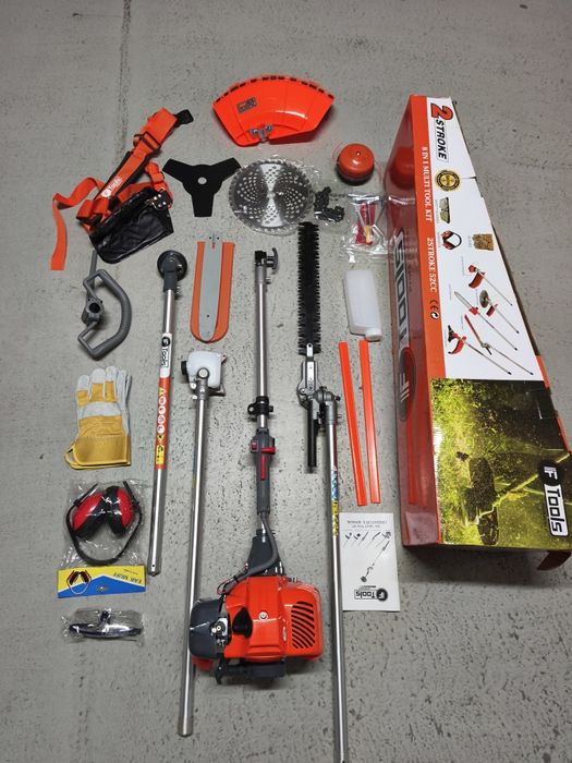 Roçadora Multifuncional 8em1 52cc NOVA FTools profissional