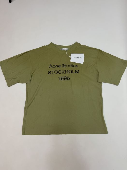Футболка Acne Studios Green Oversized S M L ERD vetements