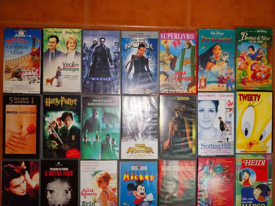 Filmes VHS - Lote