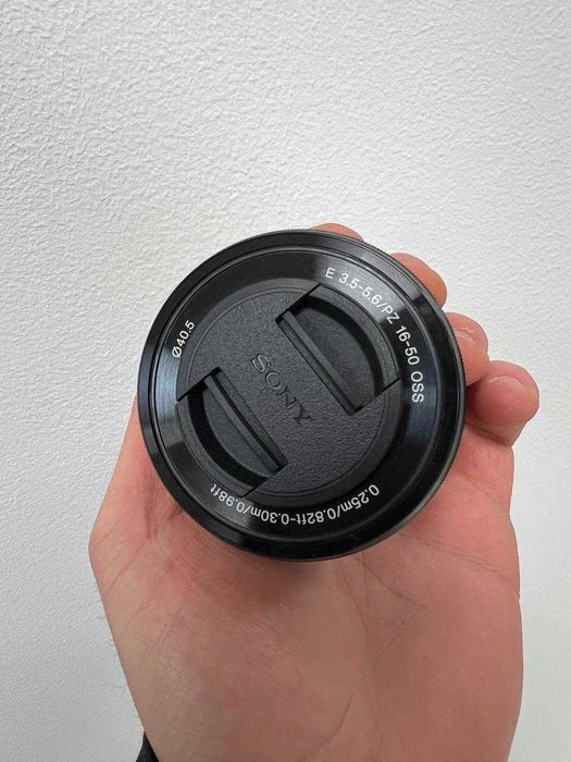 об'єктив Sony E PZ 16-50mm f/3.5-5.6 OSS Black (SELP1650)