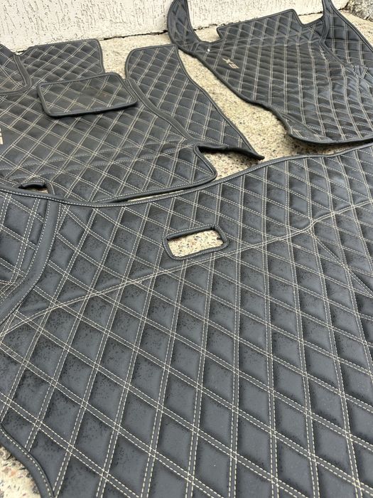 Шкіряні автомобільні килими BMW X5 F15 wellmats коврики