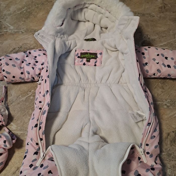 Зимовий комбенезон для дівчинки