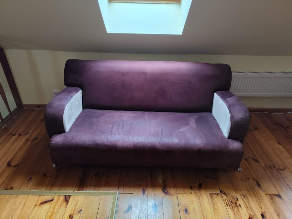 Kanapa używana  brazowa