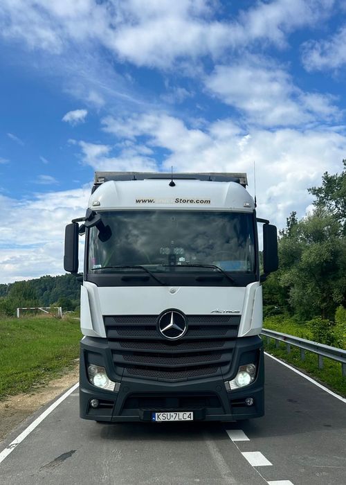 Mercedes-Benz Actros  Mercedes Actros 1836 tandem zestaw przejazdowy