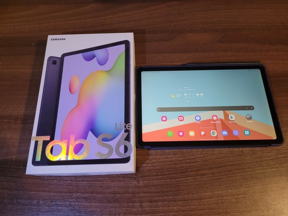 Tablet Samsung s6 lite como novo