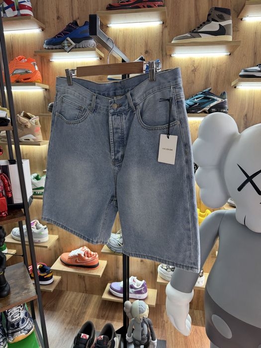 Шорти Джинсові AIME Leon Dore Denim Shorts Off-White Amiri