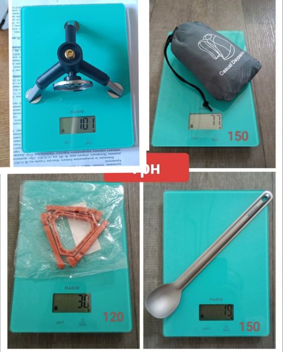 Сковорода титанова Пальник Перехідник Підставка Ложка титанова Рюкзак