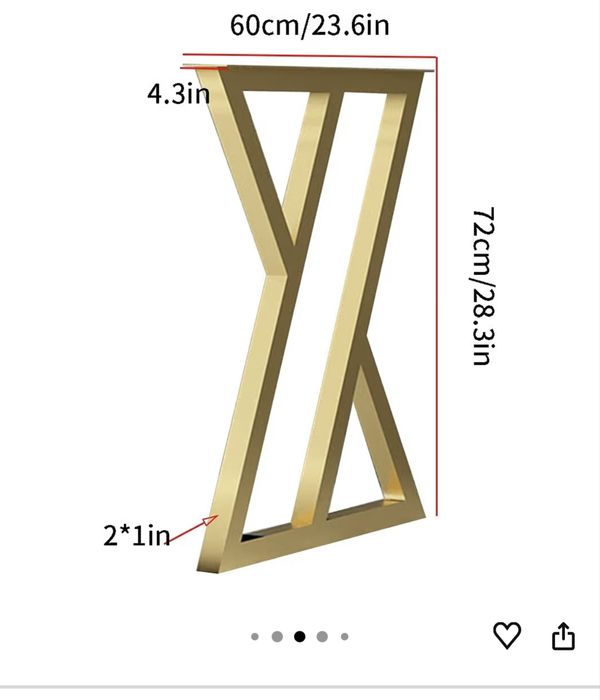 Perna de Mesa Dourada