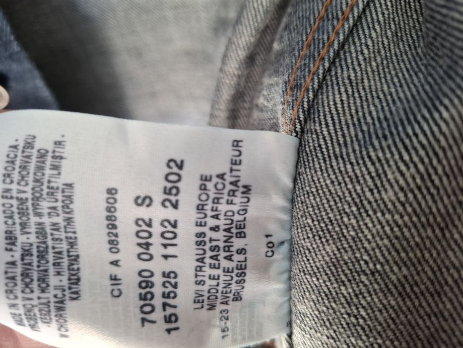 Kurtka jeansowa Levi's   S stan idealny
