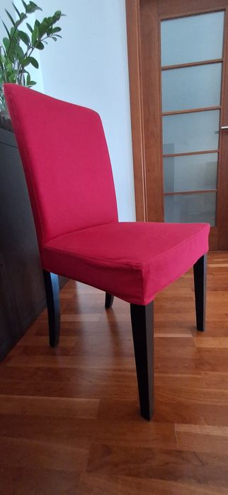 Cadeiras Bergmund Ikea vermelho