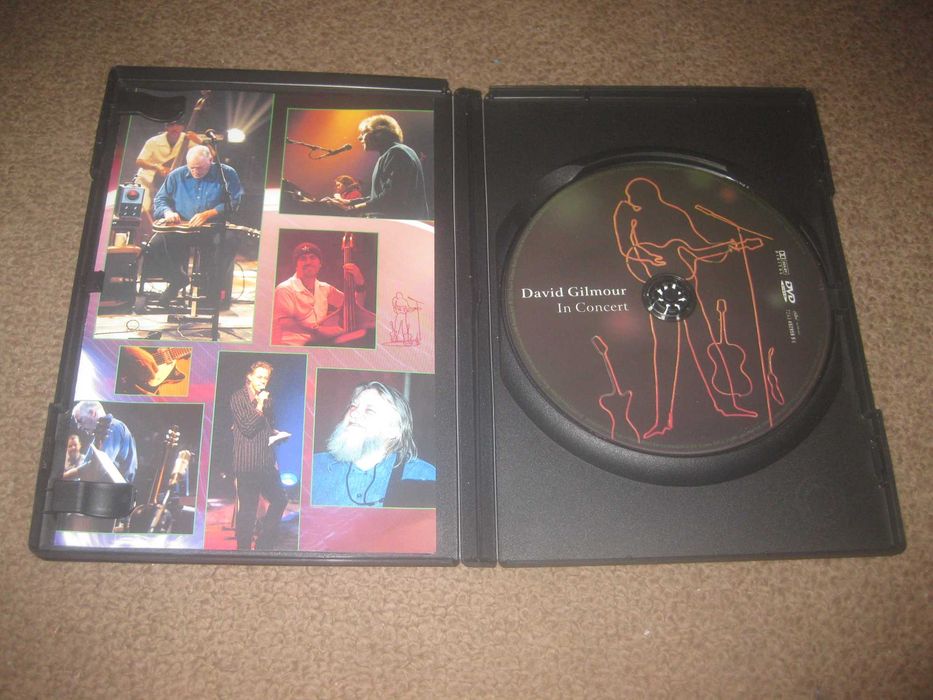 DVD Musical do David Gilmour "David Gilmour in Concert"