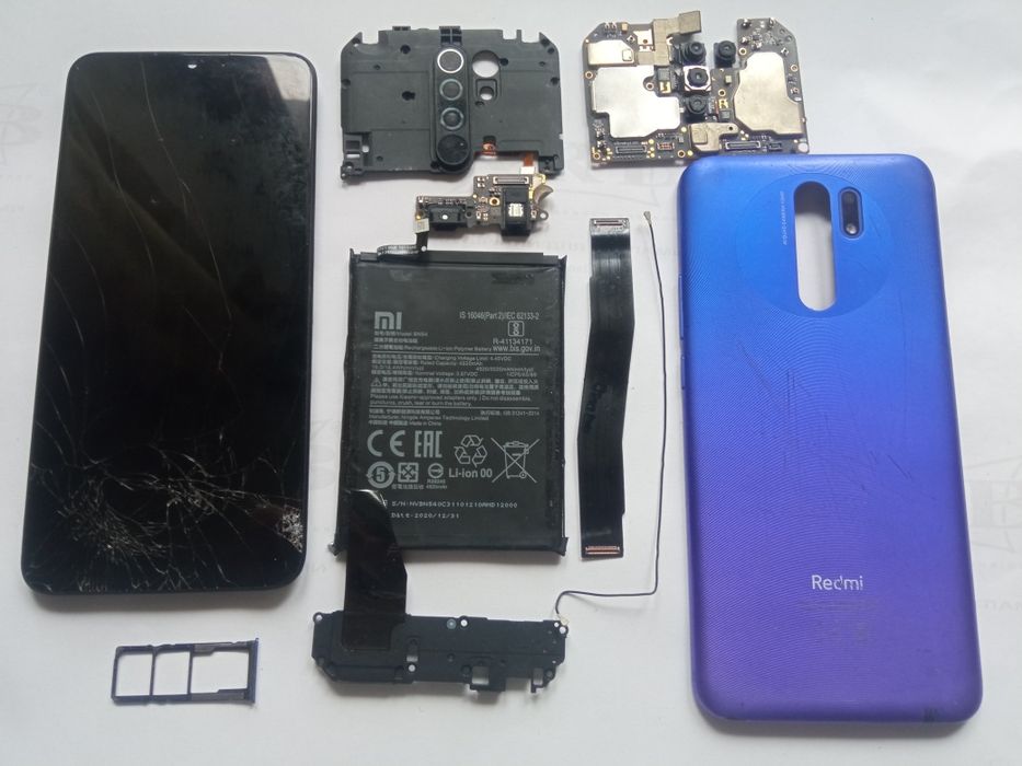 Телефон Xiaomi Redmi 9 на запчасти