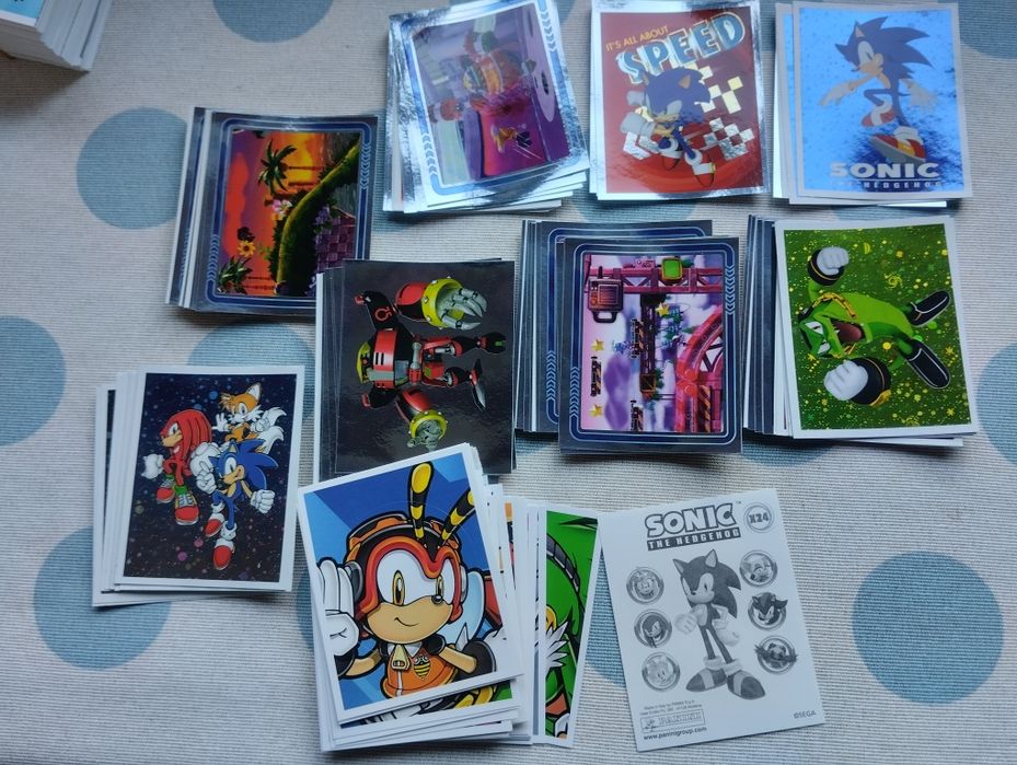 (162) Cromos Sonic The Hedgehog O Ouriço