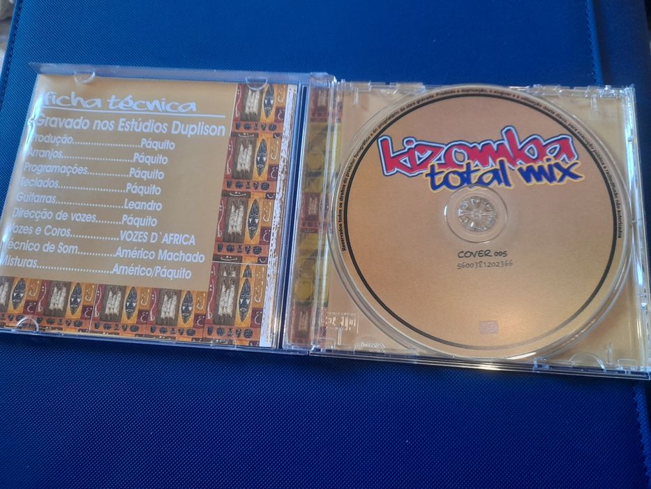 Cd kizomba total mix do ano 2007
