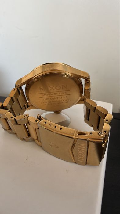 Zegarek meski Nixon Sentry SS All Gold/black