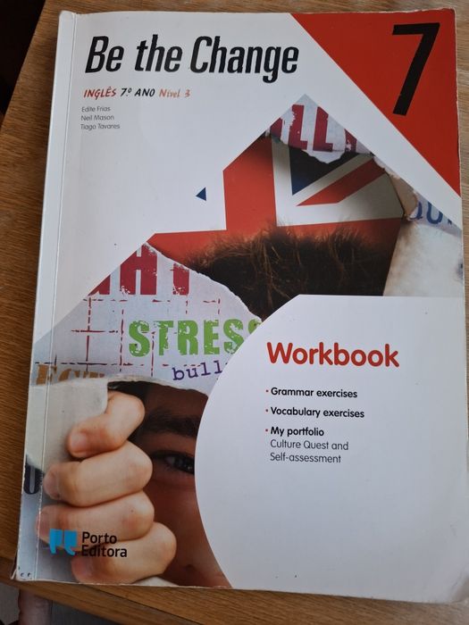 Be the Change Workbook Inglês 7° Ano Nivel 3
Usado
Apontamentos a lápis apagados