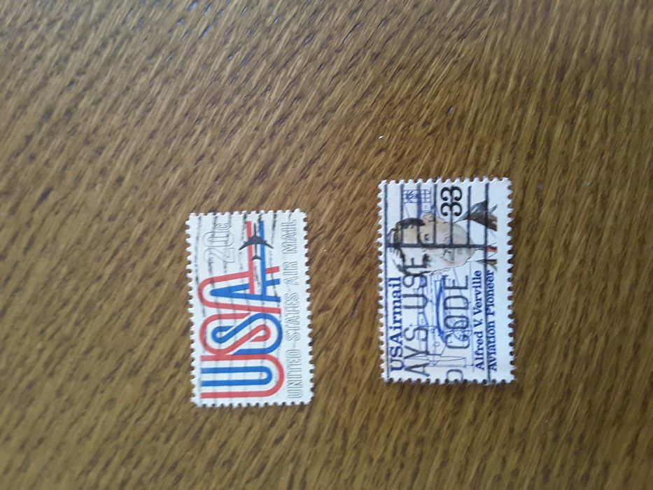 Znaczki pocztowe USA