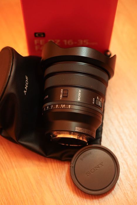 Sony FE PZ 16-35mm F4 G — Como Nova | Garantia | Caixa e Acessórios