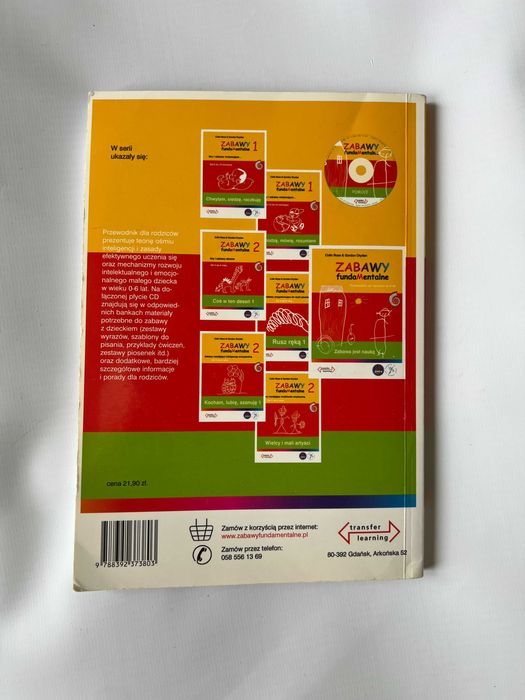 Zabawy FundaMentalne książka dla rodziców rozwój dzieci