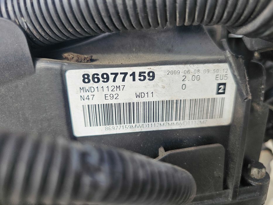 Silnik kompletny BMW E90 E92 2.0D N47D20C