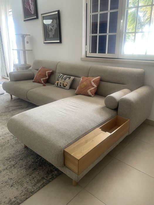 Sofa ikea 3lug com chaise long