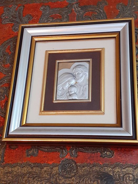 Moldura prata italiana