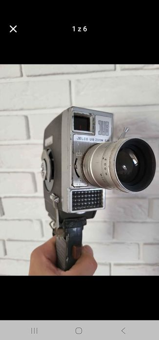 Kamera filmowa Jelco U8 Zoom SE na taśmę 8 mm