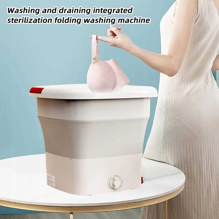 CEIEVER – Przenośna pralka składana 12l z ultradźwiękami i steryliz UV
