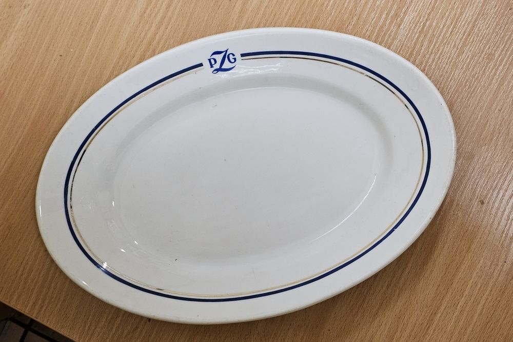 Półmisek PZG.  Bogucice.  PRL.