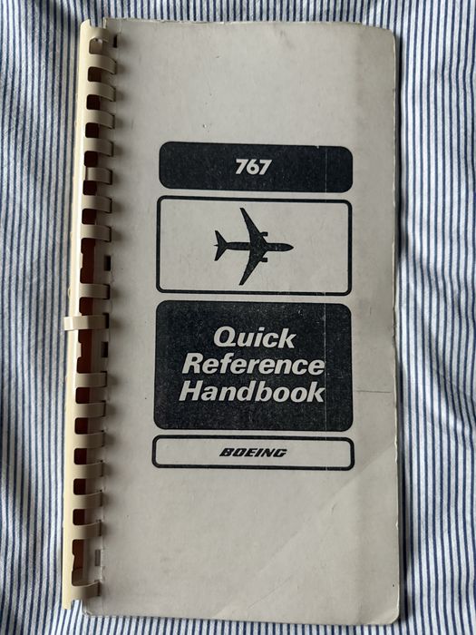 Polskie Linie Lotnicze LOT B767 CHECK LISTA pilota