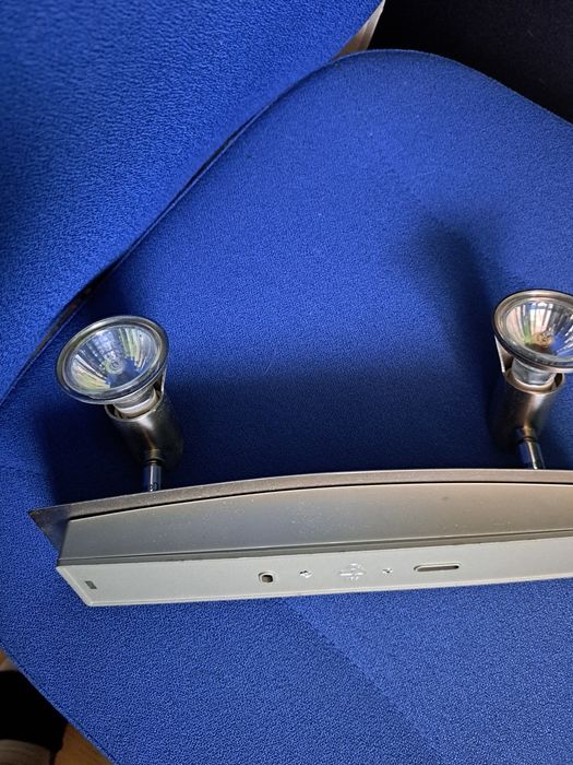 Kinkiet, lampa , srebrna